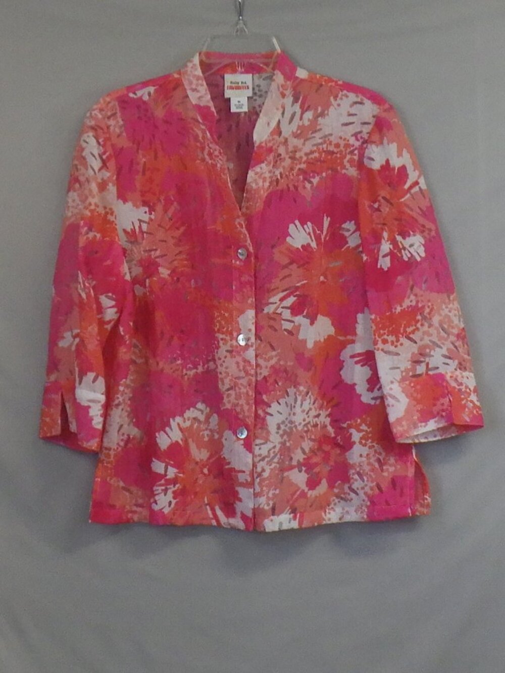 Ruby Rd. Favorites Collection Button Down Blouse A679